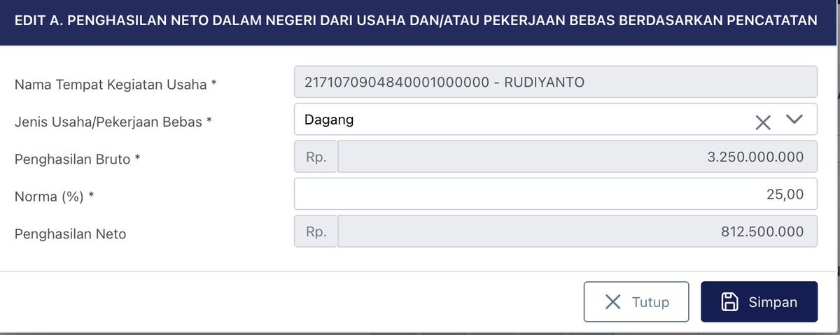 Angka 25 diinput sendiri sesuai tampilan kolom di bawah https://t.co/rCiljxUzy3