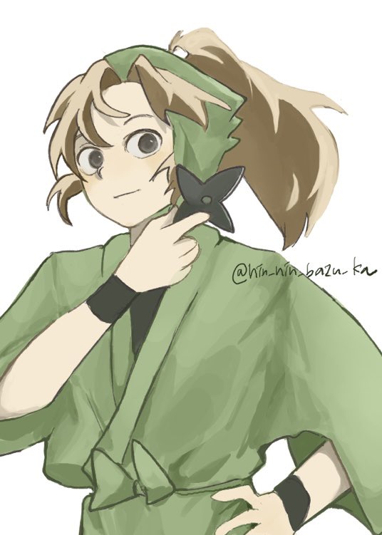 nin_nin_bazu_ka's tweet photo. 全身を描く練習……
ということで1人目、ｲｻｸ https://t.co/X281cVrQhi