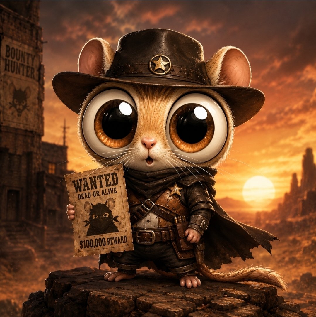 NibbHQ's tweet photo. Nibb, the bounty hunter!!! #cute #funny #memes #trendy https://t.co/9KzfG6DMx7