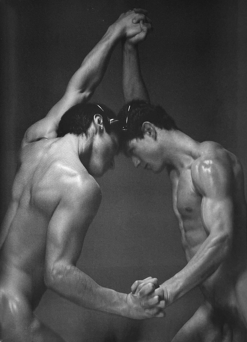 hommeoh's tweet photo. luca mitchell &amp; alex bishop ph. sean &amp; seng for arena homme + summer/autumn ‘23 https://t.co/GRJyKmry0O