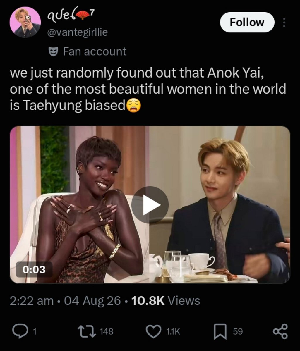 WHYN0TKTH's tweet photo. all kths do was praise taehyung and anok yai not a single kths said this. pjms are bunch of liars theyre making an excuse to talk about us at this very point 😵‍💫 https://t.co/yzVw1rh13e