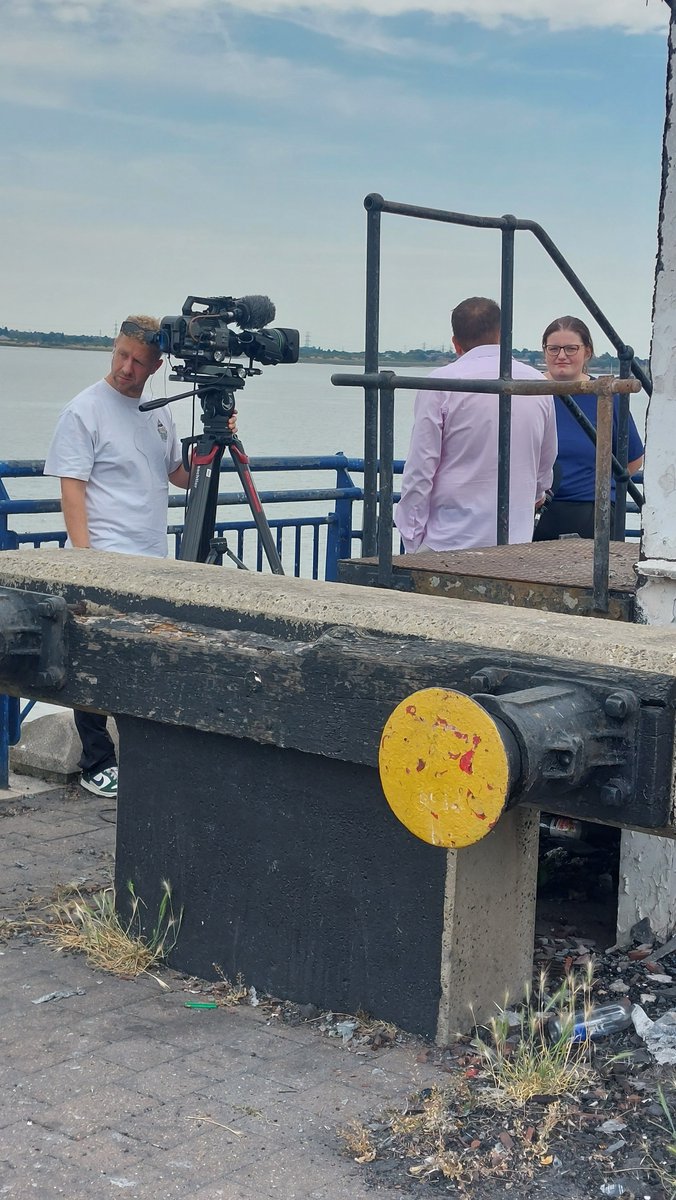 qshiptrust's tweet photo. Today was a busy day before evening shift, meet up with great people from @BFBS for an interview,  fingers crossed it all goes well in favour of the ship. https://t.co/pAqTpKRabj