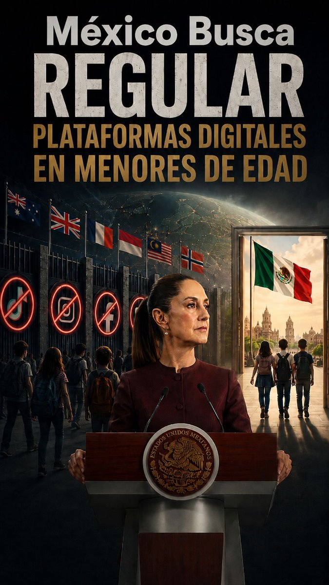 acarvajalh's tweet photo. 🔴 La presidenta @Claudiashein abrió la discusión sobre un tema prioritario para las #juventudes, “el impacto del uso excesivo de redes sociales en niñas, niños y jóvenes”.

👉🏻No se trata solo de un problema personal o familiar, sino de #plataformas diseñadas para generar #dependencia y mantener la atención durante horas.

👉🏻Por eso, el próximo periodo #legislativo en la @Mx_Diputados debe iniciar colocando este tema al centro, como parte de una gran reforma en materia de redes sociales que informe a las familias, proteja a las infancias y garantice entornos #digitales más seguros.
