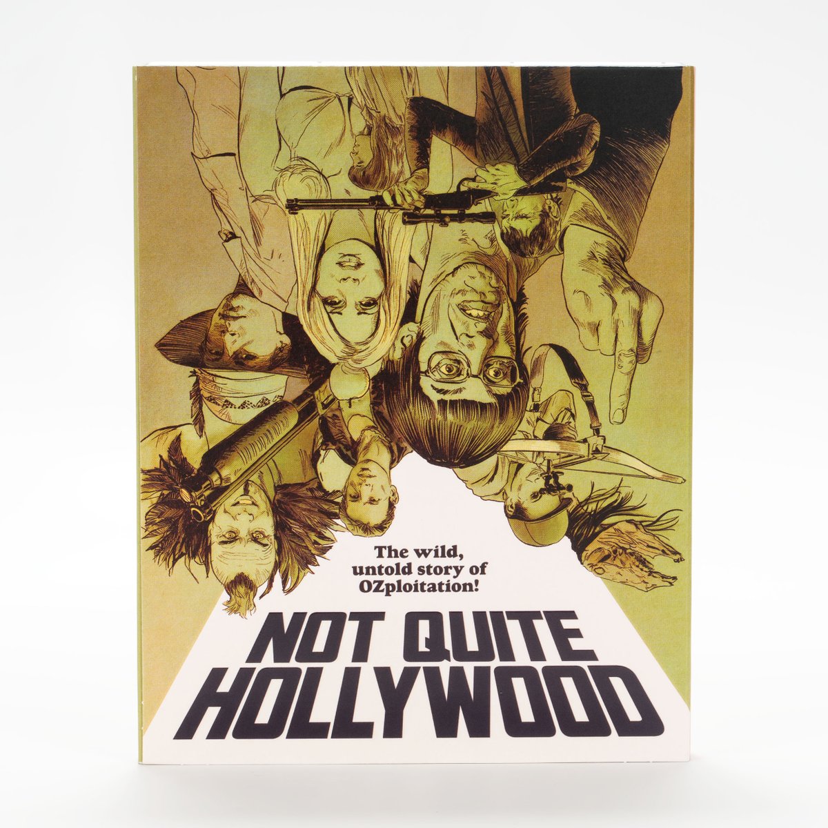 ocndistro's tweet photo. NOT QUITE HOLLYWOOD is the wild, wonderful, untold story of “Ozploitation” films. It irreverently documents an era when Australian cinema got its gear off and showed the world a full-frontal explosion of sex, violence, horror and foot-to-the-floor action. Featuring interviews with Quentin Tarantino, Dennis Hopper, Jamie Lee Curtis, Stacey Keach, and Dr. George Miller. Mark Hartley’s NOT QUITE HOLLYWOOD is coming to Blu-ray from Magnolia Pictures.

Get it with a Limited Edition Slipcover by Robert Sammelin while they last!

🪃 Order link in comments 🪃