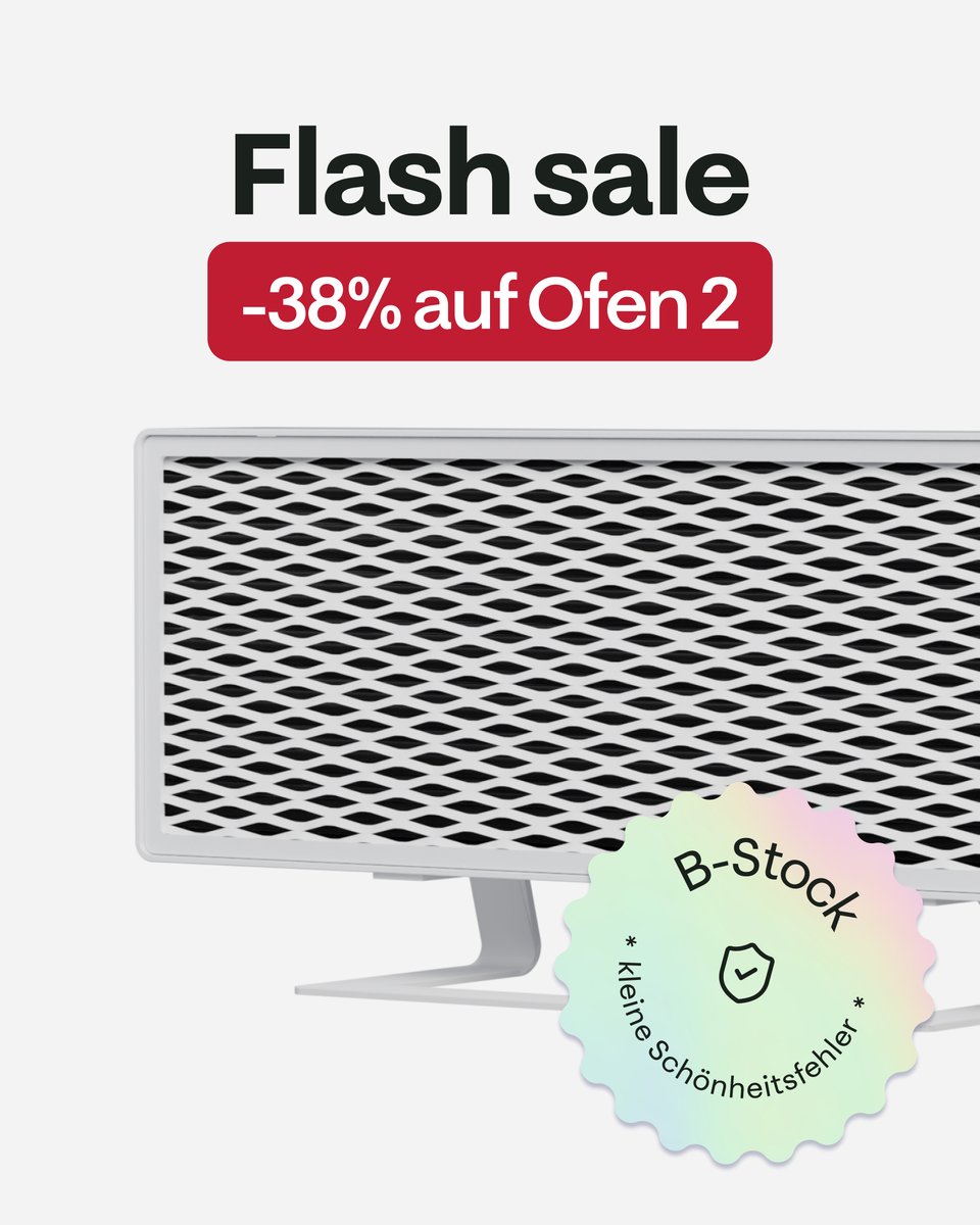 21energy_com's tweet photo. Some of our Ofen 2 units have scratches. So we knocked €800 off. 🔥

12 white Ofen 2, B-stock, €1,290 instead of €2,090.

The only thing wrong with them is the paint. Full 1,000 W of heat, up to 40 TH/s, 35 dB, full warranty. A scratch has never mined a single sat less.

Brand new units still available at regular price.

🔗 https://t.co/hmWcs3cJ7L