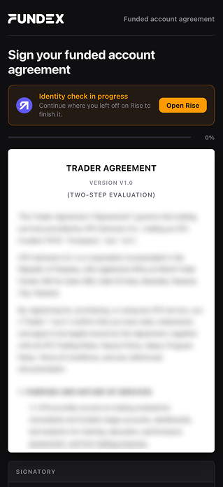 michibets's tweet photo. quick update from @fundex

we've spent the last few days focusing on how operations run behind the scenes, with the goal of offering a faster and smoother experience to everyone trading with us.

the main changes surround funded-onboarding, since waiting up to 48 hours for a funded account has long been the standard and we felt there was room to improve on it.

we've rebuilt the flow end to end, including online-signature trader agreements and more, so accessing funded stage now takes around 10 minutes.

it's a small upgrade on its own, but it's part of a bigger picture we're building toward, where obsessing over details compounds into a meaningfully better experience.

for the rest of August our focus will be on everything that surrounds the trading itself, meaning speed of processes, support quality, and product with new plans on the way.

the aim is to set a much higher standard as we keep building toward @fundex becoming a top 3 crypto-native prop firm.