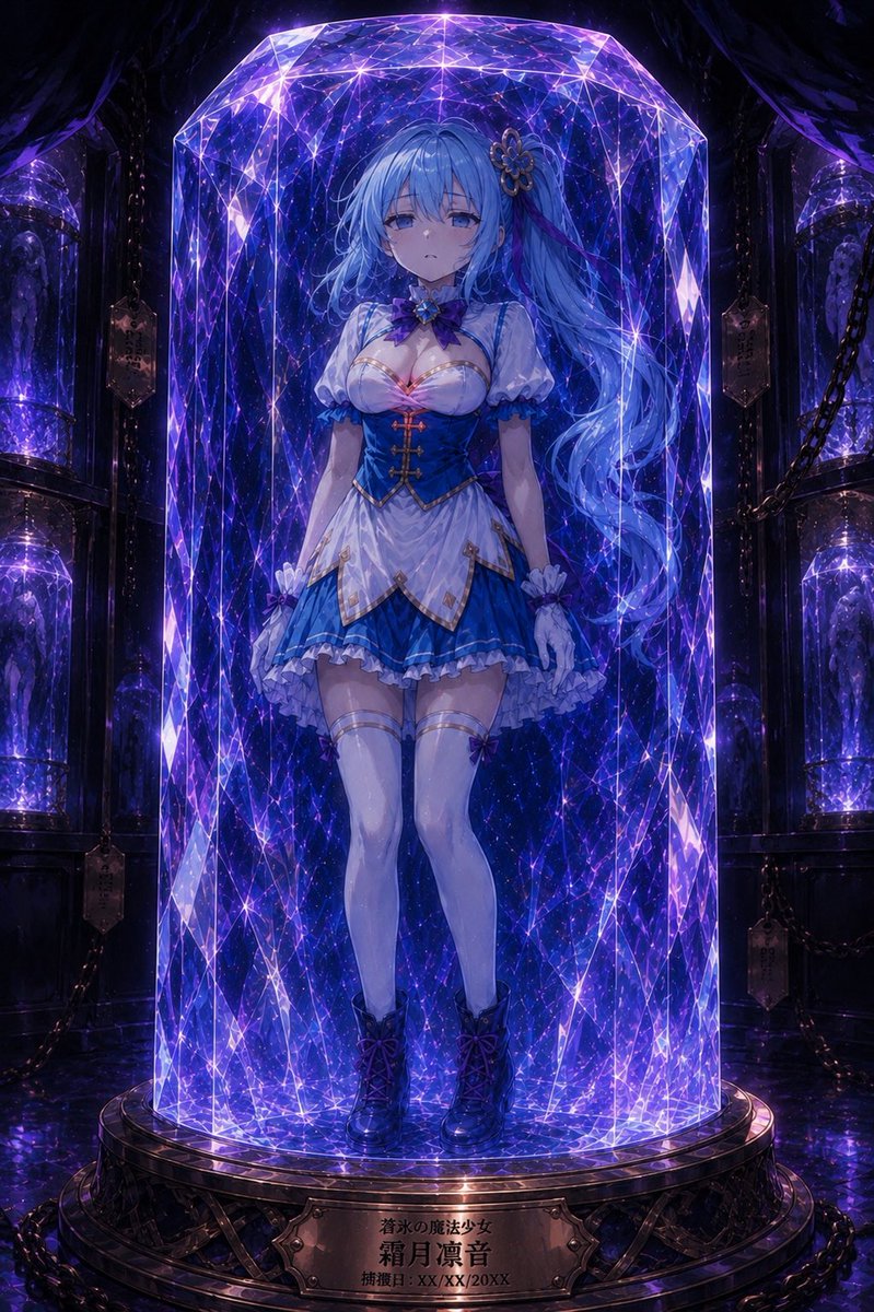 m_u_nexus's tweet photo. Pixiv投稿の差分です！
#封印　#敗北　#ヒロピン https://t.co/aoruilSKGO