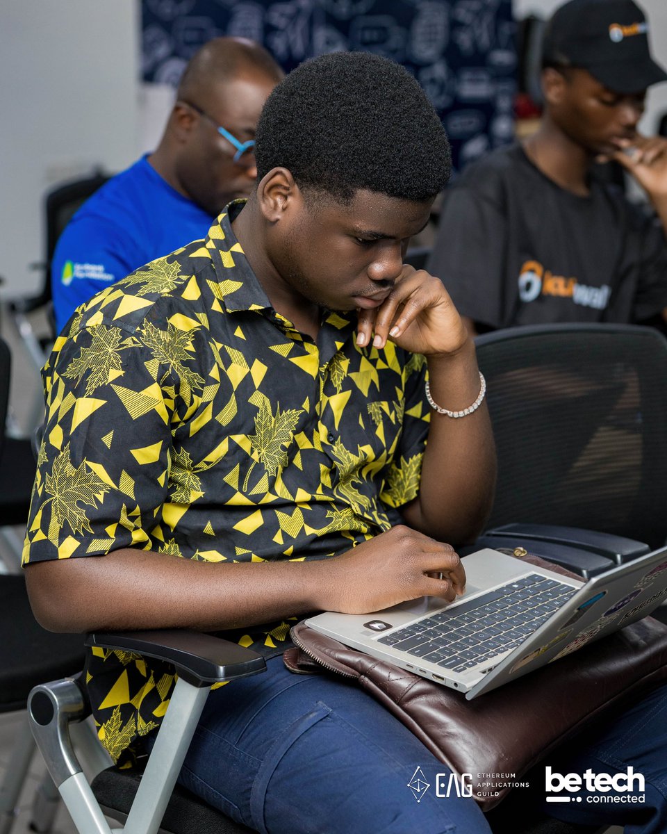 betechconnected's tweet photo. Some prefer to build in crowds , others prefer solo. Individual builders. Individual ideas. One shared mission: build. 💻⚡️

The Ethereum Builders Tour: Accra brought together builders putting their ideas into code, one line at a time. 🚀🇬🇭

#EthereumBuildersTour #Ethereum. https://t.co/xMT0Y8Ml12