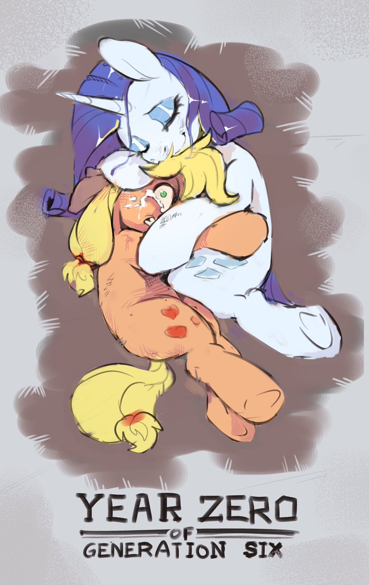 ANorisleComic's tweet photo. A MLP G6 fan manga project is in the works ①

Set in a "Golden Era" called G6 secretly run by changelings who have infiltrated everywhere.
Applejack &amp; Rarity set out to find their lost friends in a brutal, endless fight for survival.

More details coming soon, stay tuned! https://t.co/eiAnf28AI7