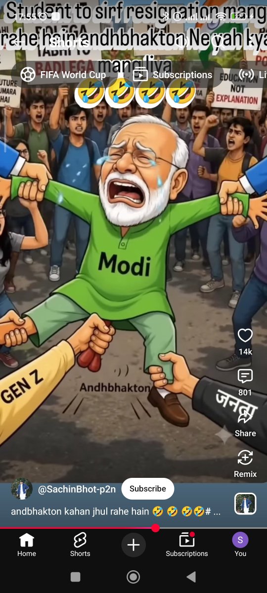 fatbar17's tweet photo. @SushantBSinha Lavde na bhujyan https://t.co/S6k43w0PrY
