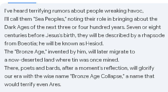 Alam_AlMithal's tweet photo. The term "Bronze Age," although coined by Hesiod 400 years after the Trojan War, began to be used in a scientific sense in the 18th century AD. In this regard, I remembered a passage from the "Odyssey" that I hadn't understood before watching the film. https://t.co/HrAVx0Gj86