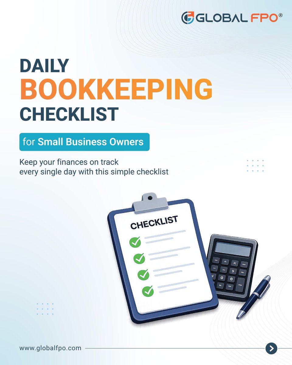 global_fpo's tweet photo. Running a business means making hundreds of decisions every day. The last thing you need is to worry about whether your books are up to date.

📩 Contact Us Today- https://t.co/ZxXLqRFVKf

#Bookkeeping #SmallBusiness #AccountingServices #BusinessGrowth #FinancialManagement https://t.co/n2d3ehzvCV