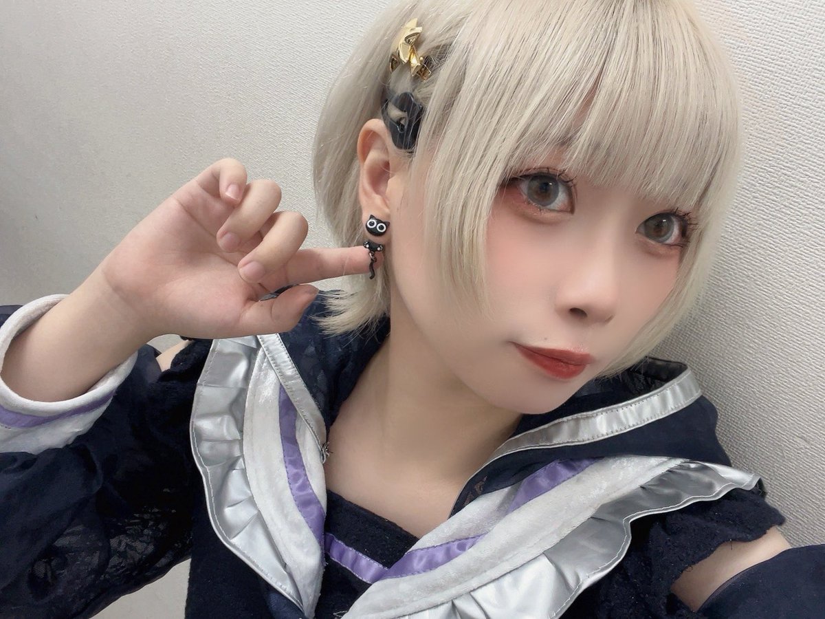 too__ma_'s tweet photo. 本日はGOTANDA G6さん！
「無銭ぷろじぇくと!!Vol.95」、ありがとうございました‼️✨️

平日にも関わらず、来てくれてとっても嬉しいかようび🫶

初めましてさんともご挨拶できてHappyです😸🎶
今日はピアスをﾈｺﾁｬ~ﾝにしました🐱 https://t.co/SuRvD1TuNo