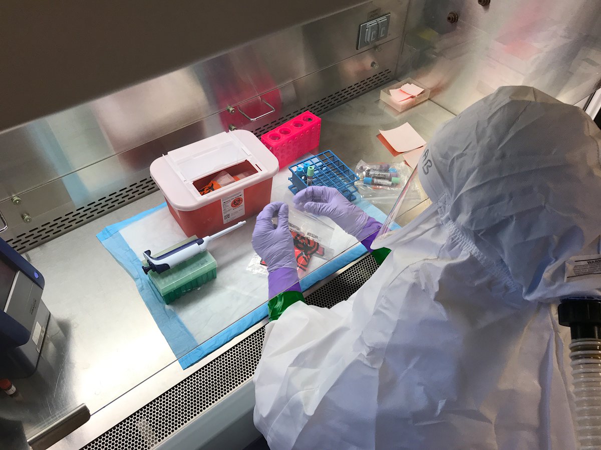 TheNETEC's tweet photo. Safe lab testing starts before the first specimen is collected. Our latest blog shares key takeaways from the newest #TransmissionInterrupted podcast on safely testing patients with suspected HCIDs. Read the blog: https://t.co/hUGYaJY1CZ

 #LabMed https://t.co/oahSpXz1T2