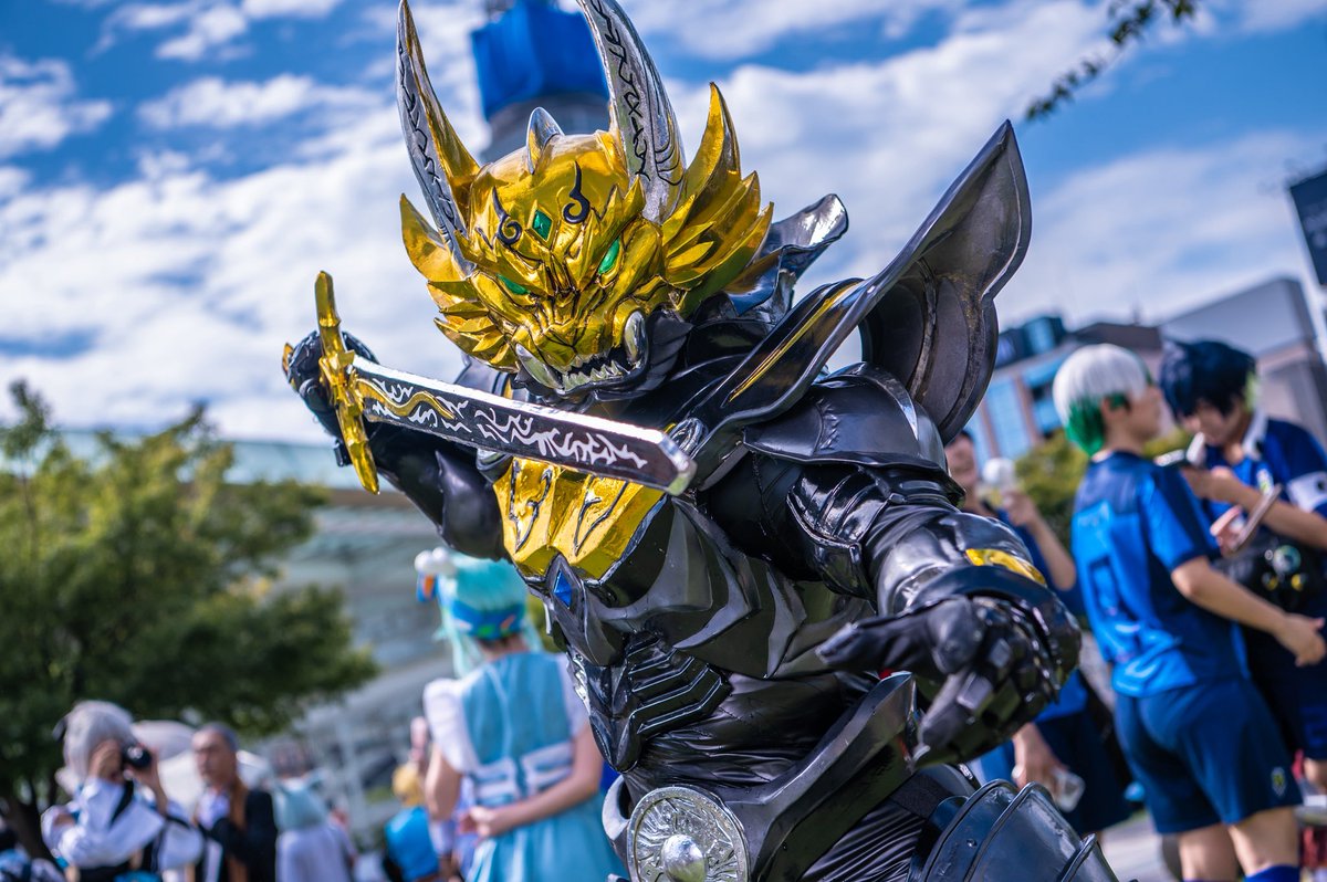arika_moimoi's tweet photo. コスサミの牙狼は俺だぁ！！！！！！

📷@guy_ferd さん

#コスサミ
#世界コスプレサミット2026 https://t.co/XiO1KverGa