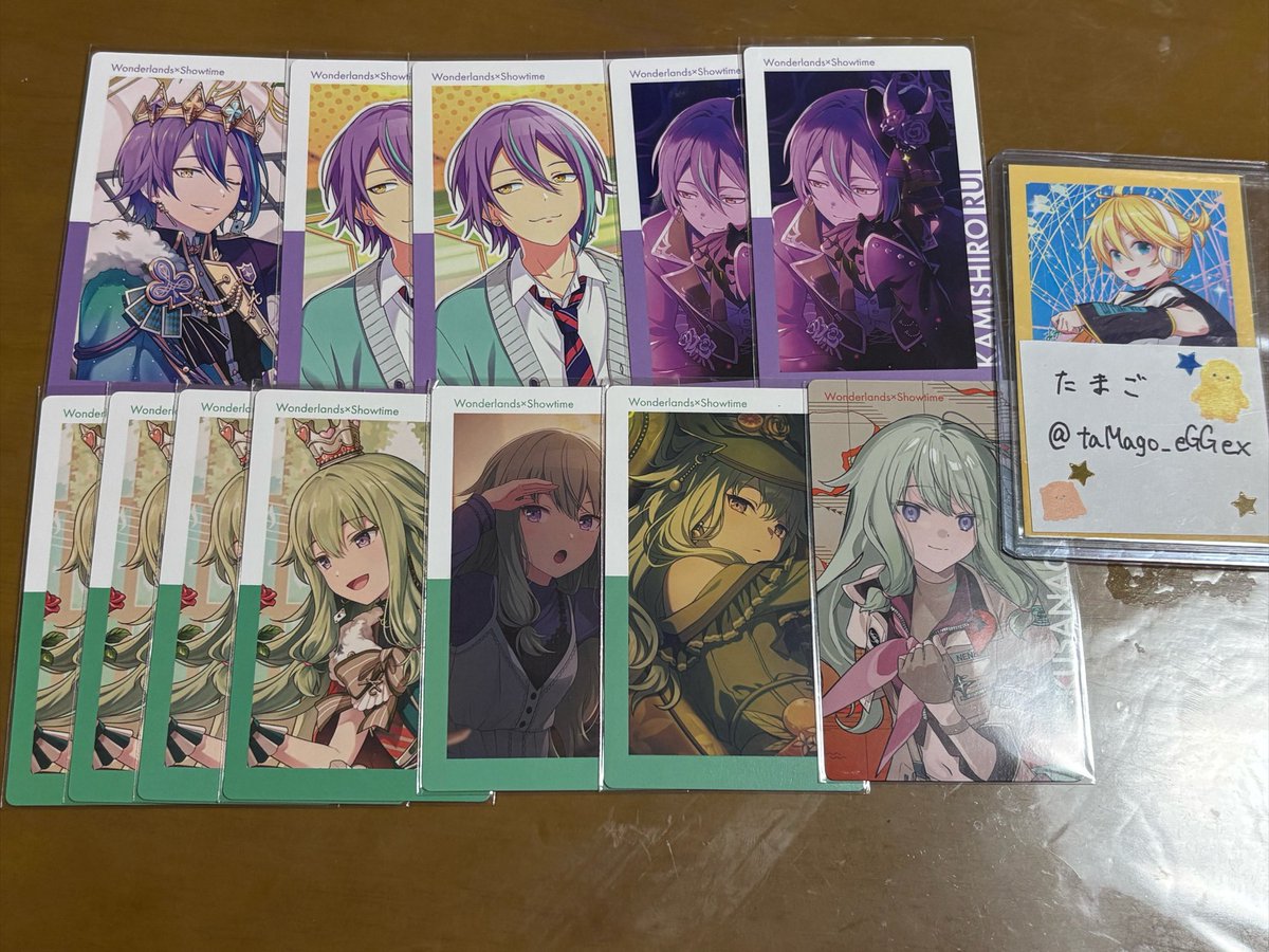 taMago_eGGex's tweet photo. @utakata_gz こんばんは、お世話になっております。是非そちらの12点で交換お願いいたします。
この度もよろしくおねがいします🙇‍♂️ https://t.co/lUhRRCgTx0