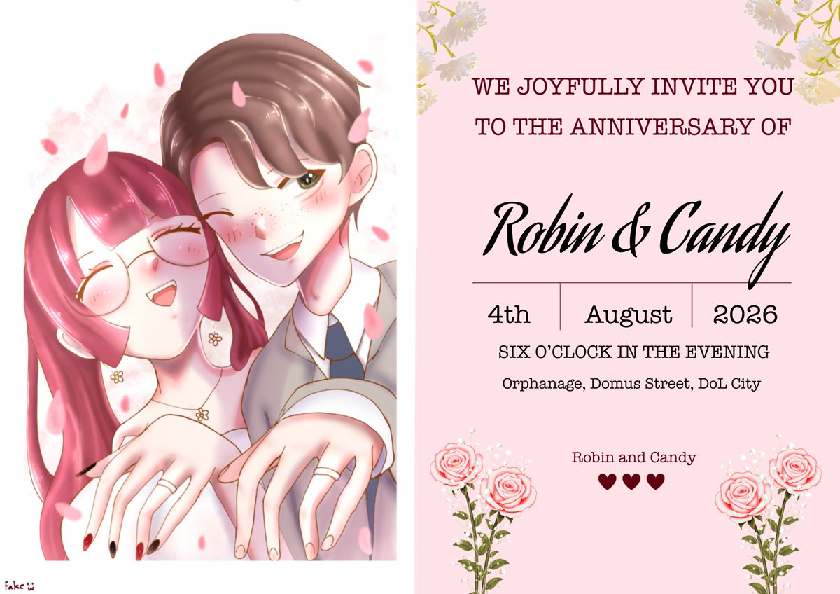 ccandyyzz028's tweet photo. 。゚゚・。・゚゚。
゚。 Happy Anniversary
゚・。・゚
Robin & Candy
°•°༺♡༻°•°
#degreesoflewdity #dol #robindol #robintheorphanage https://t.co/p5ur2KofjJ