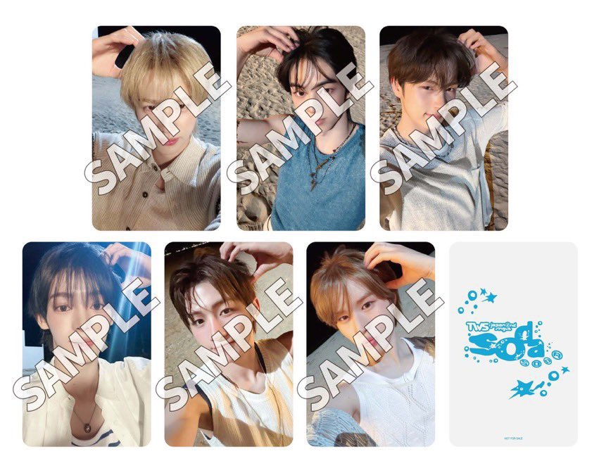 Sakuya0739's tweet photo. 투어스 소다소다 일본 럭드 특전 포카 미공포 분철 합니다 [스토어 store 한정 / 애니메이트] 

📨 디엠주세요!
⭕️ 전 멤버 가능 https://t.co/dm3XpIYzpy