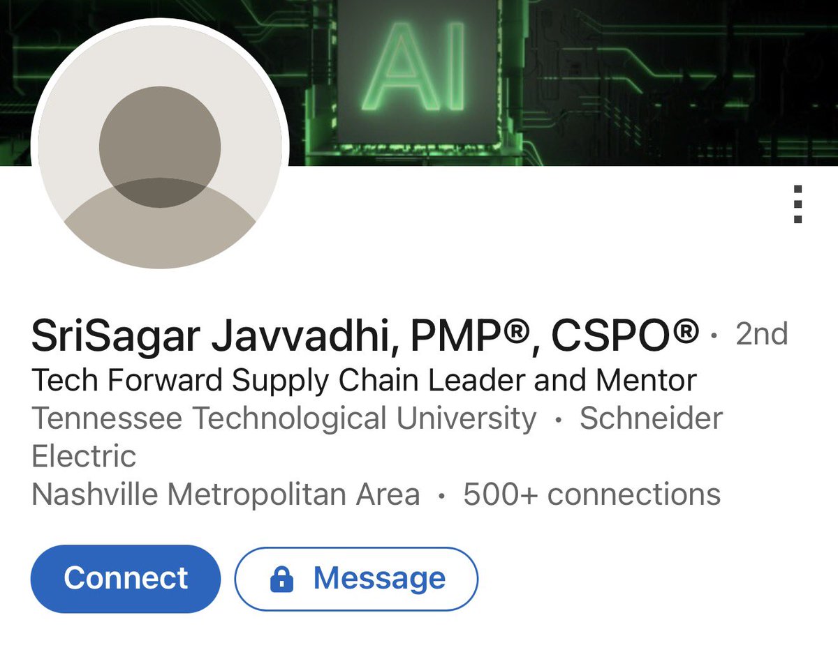 SouthernMB82's tweet photo. Meet SriSagar Javvadhi, a Middle Tennessee resident who serves as a supply chain executive leader for the cloud and service providers segment at the North American division of Schneider Electric in Franklin. In his role, Javvadhi manages segment operations. He handles operational alignment, forecasting, and delivery performance across the North American market. His estimated salary is $165,000 a year.

He immigrated in 2010 to the United States from India to obtain a master’s degree in electrical engineering with a focus on electric power systems at Tennessee Technological University in Cookeville, Tennessee. Following graduation, he transitioned into the American corporate workforce through incentives offered to international students majoring in science, technology, engineering, and math that allow them to remain here for up to 36 months without needing a new visa as part of the optional practical training program. He began working for Schneider Electric under this program, which eventually led to him being sponsored for an H-1B visa.

Schneider Electric’s reliance on imported talent sharply contrasts with its heavy use of public funding. Over the last decade, it has secured more than $7.65 million in Tennessee taxpayer funds alongside reduced utility rates. It also benefits indirectly from public subsidies through local partnerships, such as its recent contract as the official energy management partner for the new Nissan Stadium. While Schneider Electric captures the financial rewards of this deal, Tennessee taxpayers are footing $1.25 billion of the $2.1 billion project.

SriSagar Javvadhi is just one of a vast wave of international students who remain in the U.S. after graduation instead of returning home. According to the Information Technology and Innovation Foundation, roughly 74% of all full-time electrical engineering graduate students are international temporary visa holders. The majority of those students eventually join the American workforce.

If his name sounds familiar, it is because his brother, Shreyas Javvadhi, also works for Schneider Electric. He immigrated in 2016 to the U.S. to attend Northern Illinois University and was hired by Schneider Electric shortly thereafter. The Javvadhi brothers do not work in the same division, but their roles closely intersect.

What are the odds two Indian brothers land jobs at the same company across the world? If treated as an entirely random event, the likelihood is 1 in 10 million. Considering that multinational corporations rely on employee referral programs and the prevalence of chain migration, the odds are much more favorable.

The Javvadhi brothers represent a troubling trend of corporations relying on international workforce pipelines that create self-perpetuating networks. This makes it even harder for Americans without existing connections to get their resumes past corporate screening algorithms. In short, Americans are paying for their own replacement through multiple avenues. From publicly funded higher education to multinational corporations receiving tax subsidies, Americans are consistently paying to be kept out of the professional loop while foreigners benefit.