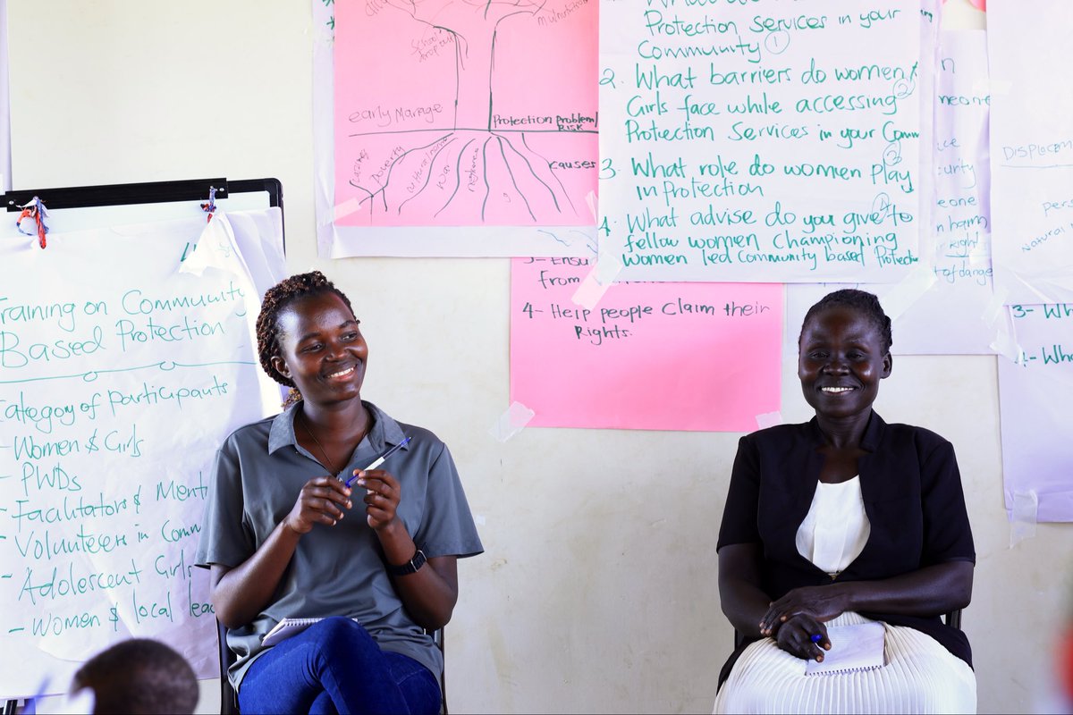 actionaiduganda's tweet photo. A panel of women leaders engaged participants on available protection services, barriers to accessing support, the role of women in community-based protection and practical advice for advancing women-led protection efforts. #CommunityProtection https://t.co/wnBHJTSnlu