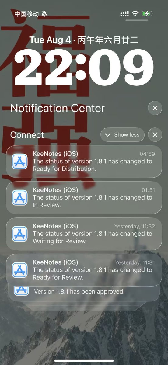 keenotes2026's tweet photo. KeeNotes 1.8.1 (iOS) is available on Apple App Store Now.

What's New:

1. keep review state when switching between apps;
2. add a scroll-to-top button to review view. https://t.co/nhpYECX9za