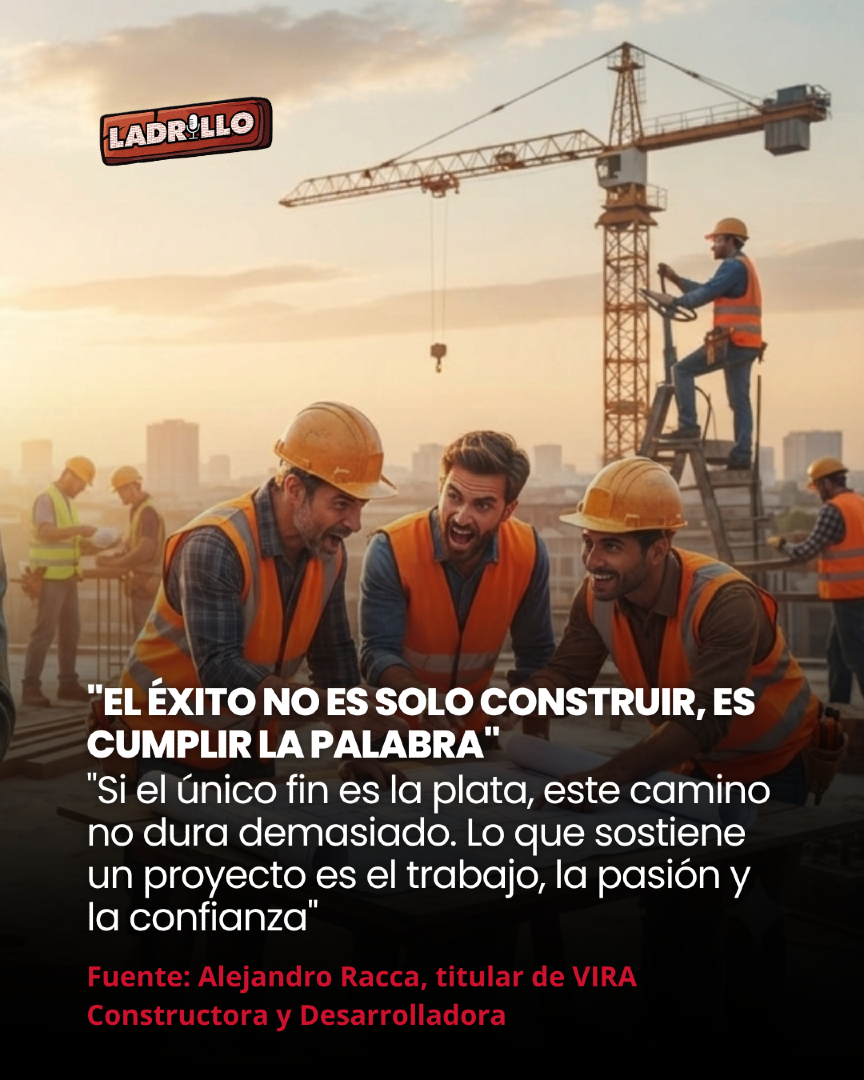 LadrilloInfo's tweet photo. 🏗️ “Me robaron todo y volví a empezar”.

Alejandro Racca, titular de VIRA, contó cómo logró levantarse después de perderlo todo y consolidar su desarrolladora en Pinamar, una ciudad que considera una de las apuestas inmobiliarias más sólidas. https://t.co/CFfyfhhObm