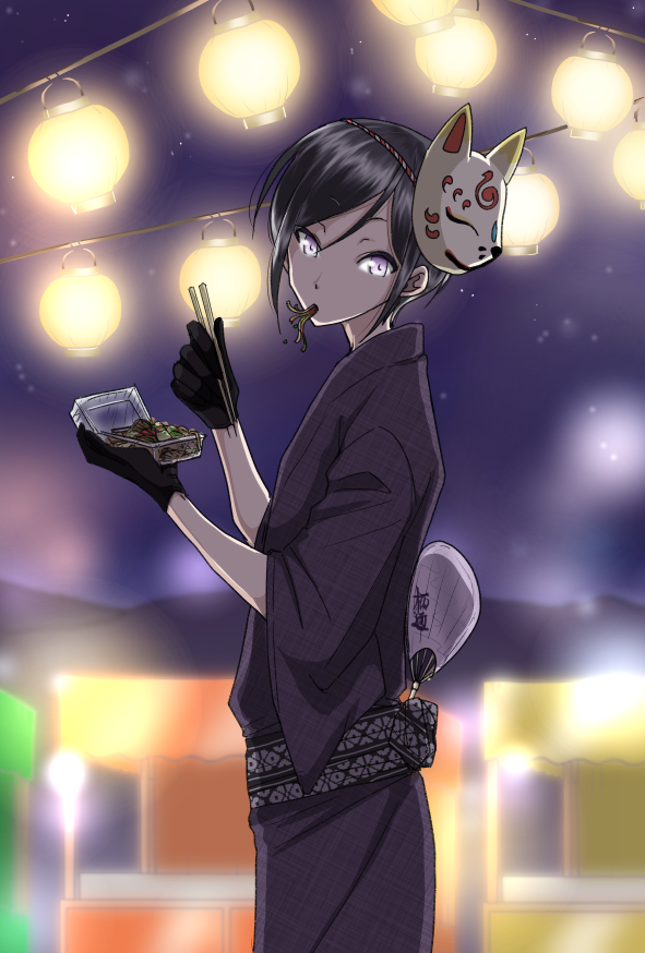 dmtr_tolv's tweet photo. 8/4で箸の日の過去絵あった～なんと7年前です笑
夜店で焼きそば薬研くん
先週と今週末辺りは各地で夏祭りでしょうかねえ https://t.co/C4qU6B21f4