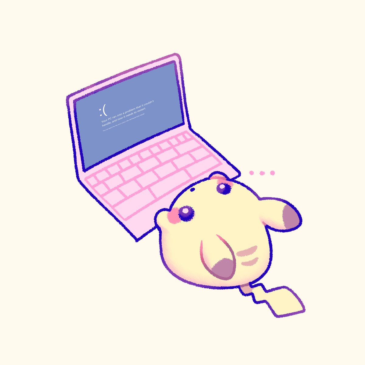 _binnybun_'s tweet photo. at the puter #pokemon https://t.co/Bxok1RB9MG