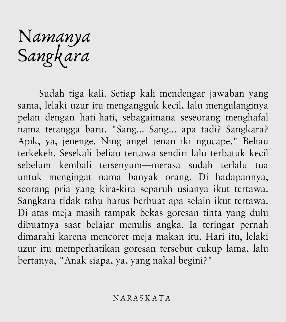 wicaksara's tweet photo. #naraskata https://t.co/bu0Y9YB94z