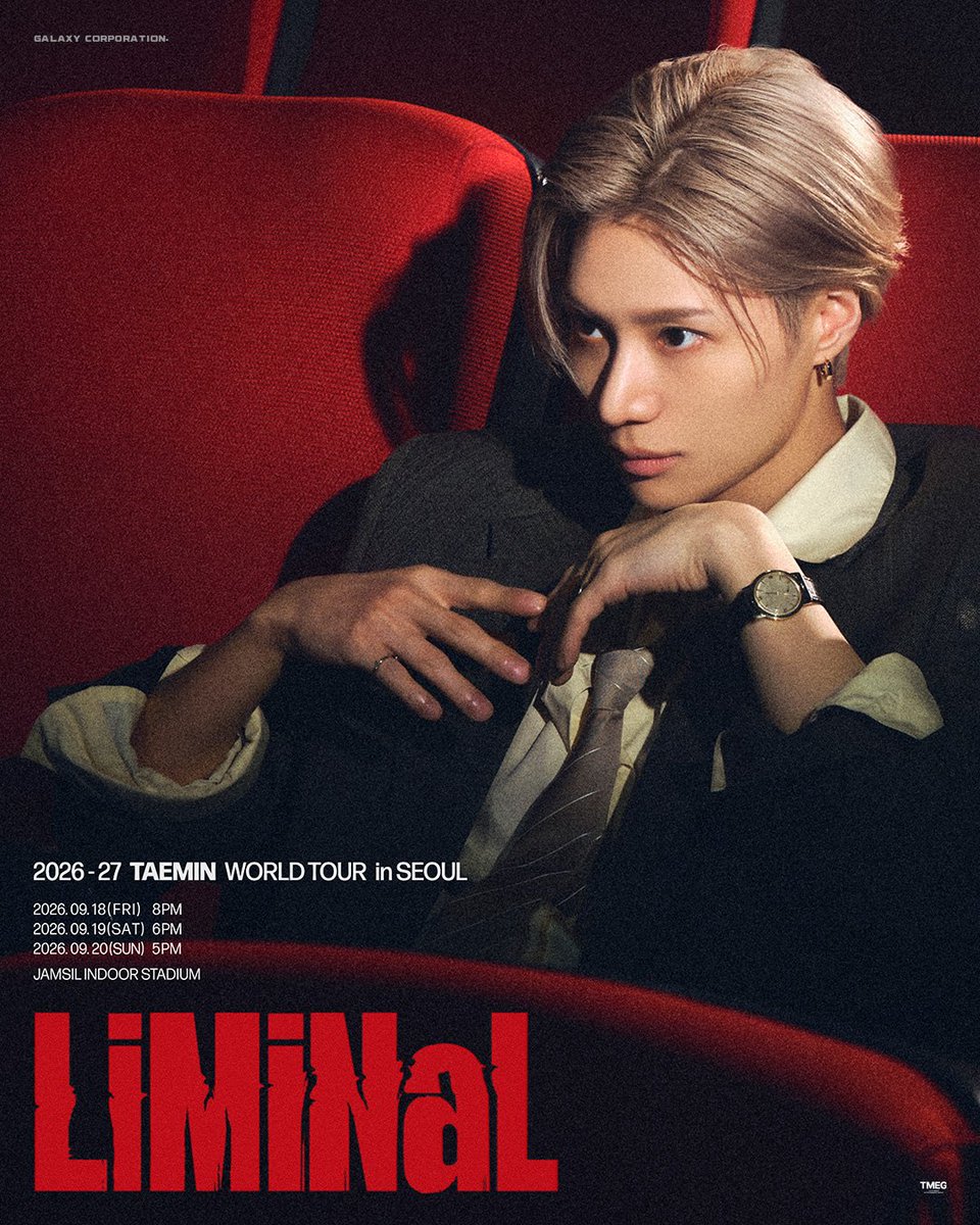 Zolshinee2min_5's tweet photo. 2026-27 TAEMIN WORLD TOUR <LiMiNaL> in SEOUL 
🐥👶 https://t.co/QhnOjG6I0T