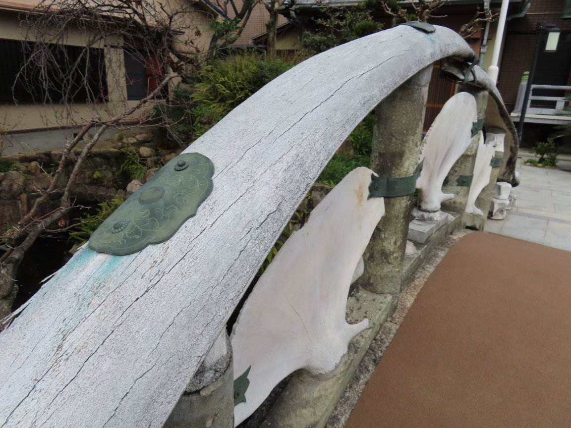 momoshima_jun's tweet photo. クジラの骨で出来た橋
#橋の日 https://t.co/SaGYV6tKeW