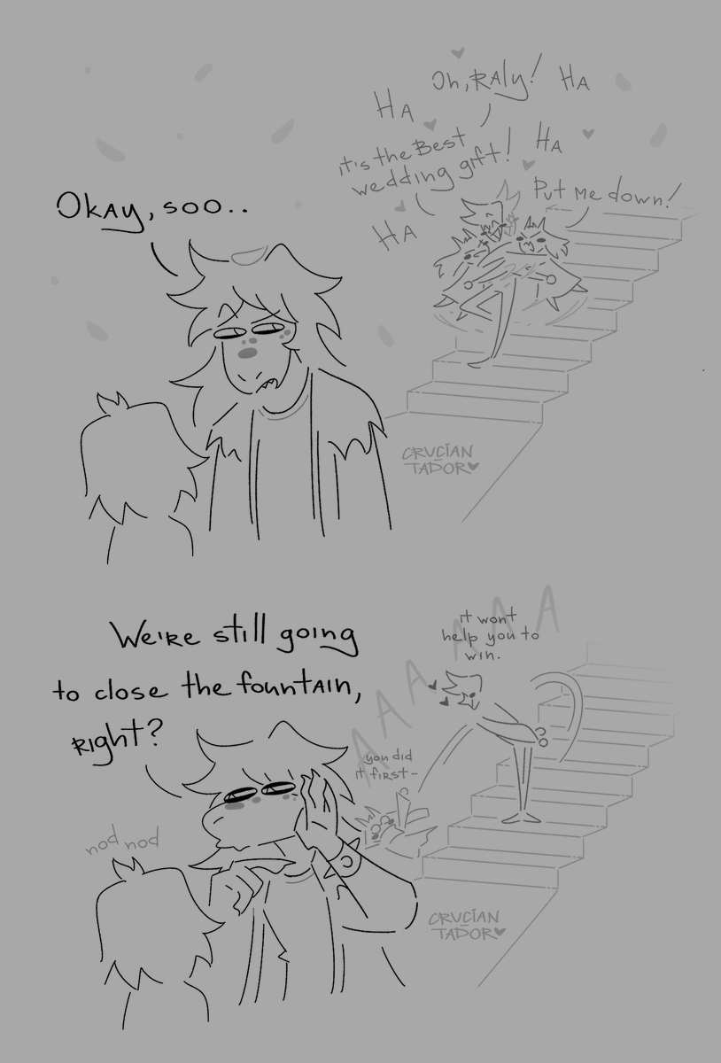 crucian_tador's tweet photo. JUST KISS ALREADY
#deltarune #flowsei #ralsei #flowery #kris #susie 🌼🧣 https://t.co/fiK5k8sXvw