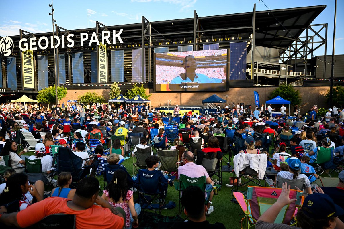 GEODISPark's tweet photo. What a Summer Kickoff  🎉 Over 100,000 people joined us across 7 weeks of World Cup watch parties, concerts, and community events at GEODIS Park. 

Thank you, Music City! ⚽🎶 https://t.co/Q0j53544On