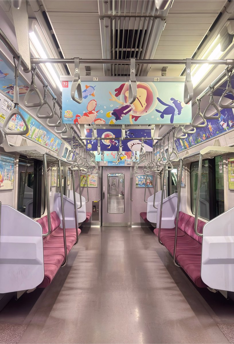 MiidoChannel's tweet photo. ぽこあ電車✨ https://t.co/nTCHhrDIpb