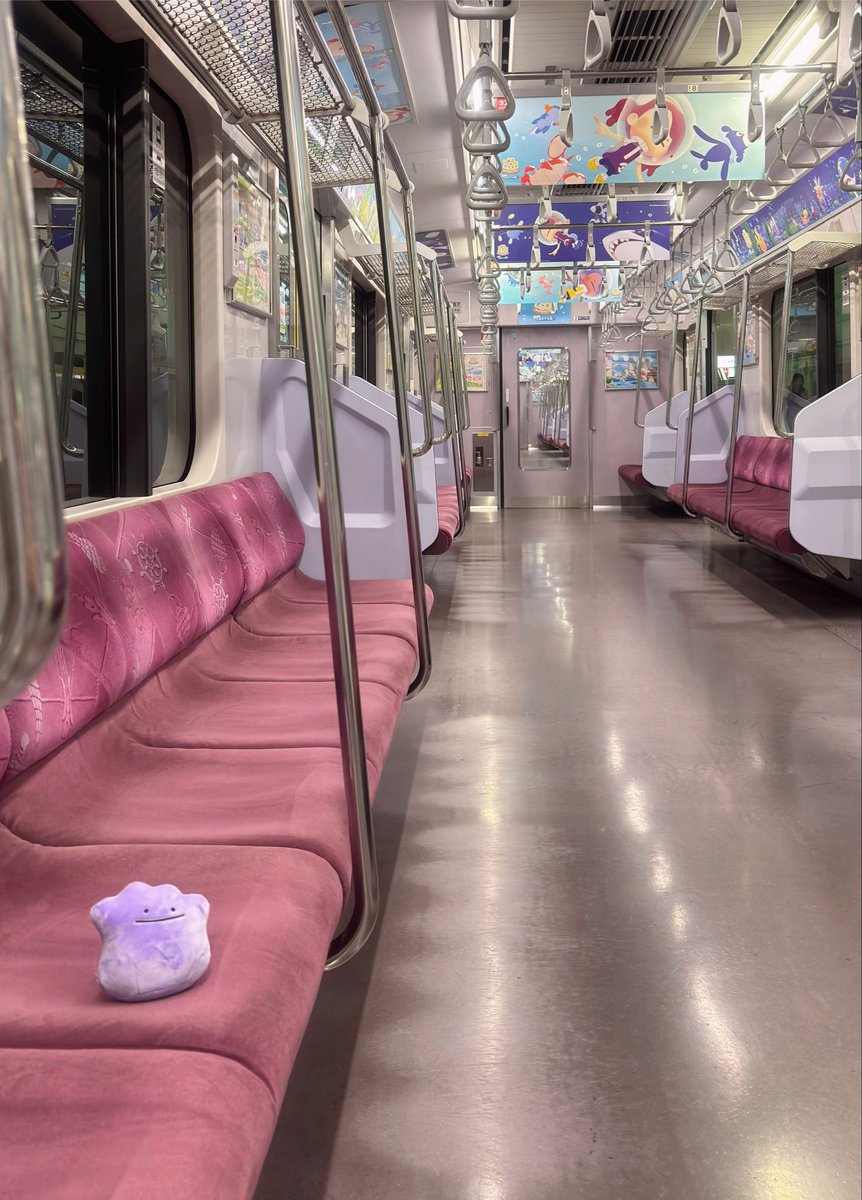 MiidoChannel's tweet photo. ぽこあ電車✨ https://t.co/nTCHhrDIpb