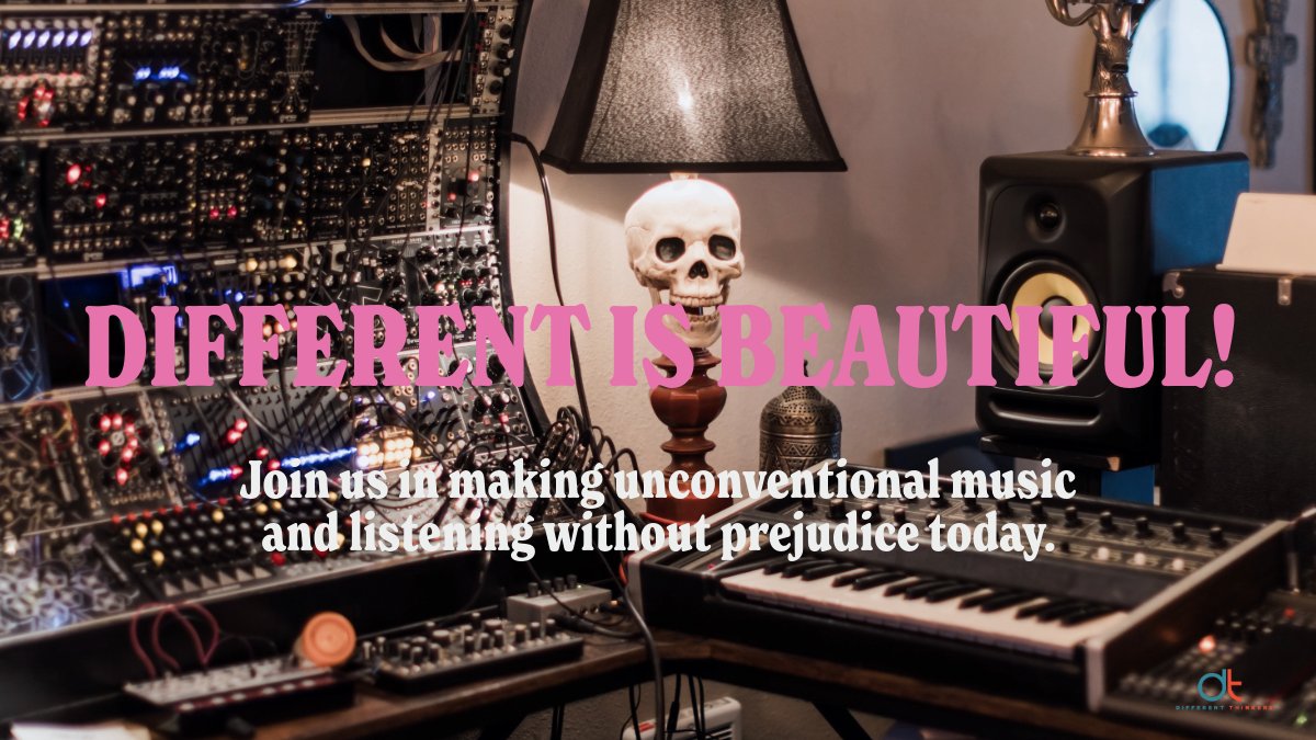 DiffThinkers's tweet photo. For International Strange Music Day, founder Patrick Grant urges an open mind for unconventional sounds.

Let's listen to something wild today and carry that exact same acceptance over to how we treat people! https://t.co/qaRye79p57