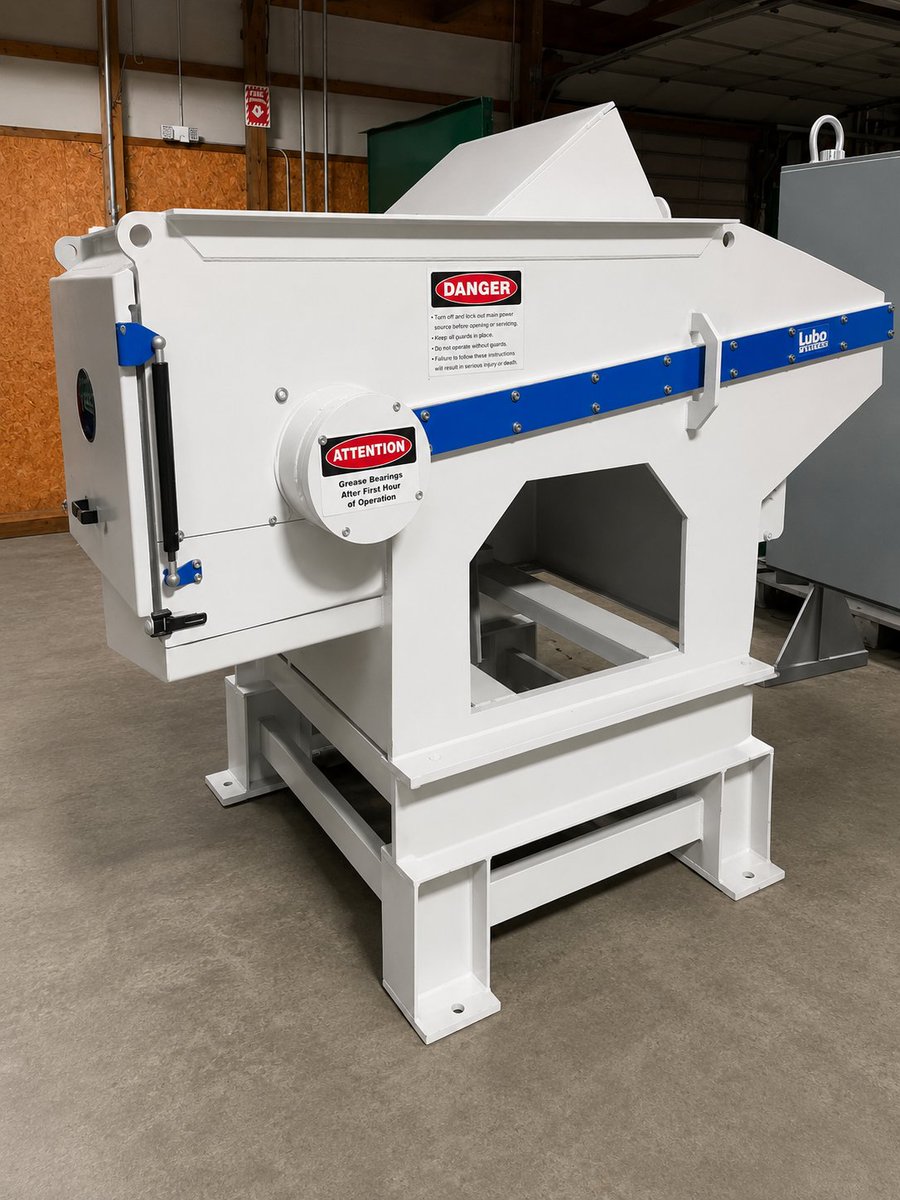 ElyEnterprises's tweet photo. Need dependable size reduction? The Vecoplan RG-42-60 XL delivers consistent throughput and rugged performance for wood, plastics, paper, and more. Built to keep your operation moving. Learn more: https://t.co/flFglg8pXW #RecyclingEquipment #Vecoplan https://t.co/ixjTCdU8LU