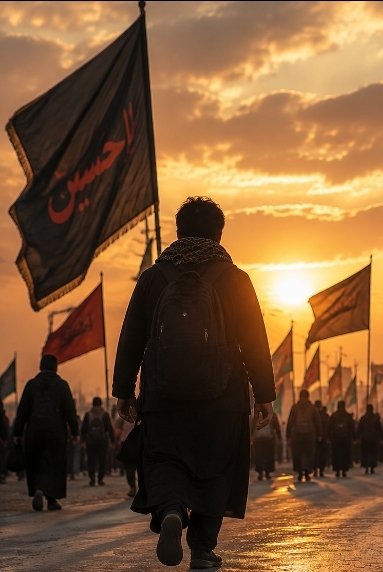 RwyaAmyry56766's tweet photo. در مراسم پیاده‌روی اربعین حسینی، هر گامی که برمی‌دارم...
یه قدم به حرم نزدیک‌تر می‌شم،
یه قدم از خودم، از خستگی‌هام و از دلتنگی‌هام دورتر...
یا حسین... همین راه خودش آرامشه. 🖤

#یالثارات_الحسین
#ملت_حسینی https://t.co/jCOxfrB6j7