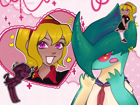 limetimePIRI10's tweet photo. Art trade with PomegranateSunn!
First art made by me, the others by them
#ben10fanart #fanart #arttrade #bentennyson #madben #lucymann https://t.co/4Zb4TQxAgB
