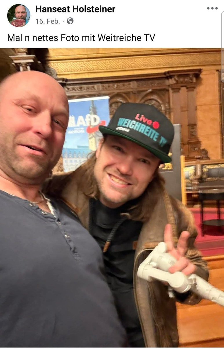 SnwaX1996's tweet photo. Wundert mich ja nicht das @WeichreiteT solche Fans hat😂

#Weichreite #Riechweite #AfD #Antifa https://t.co/dQ3wPGxTxZ