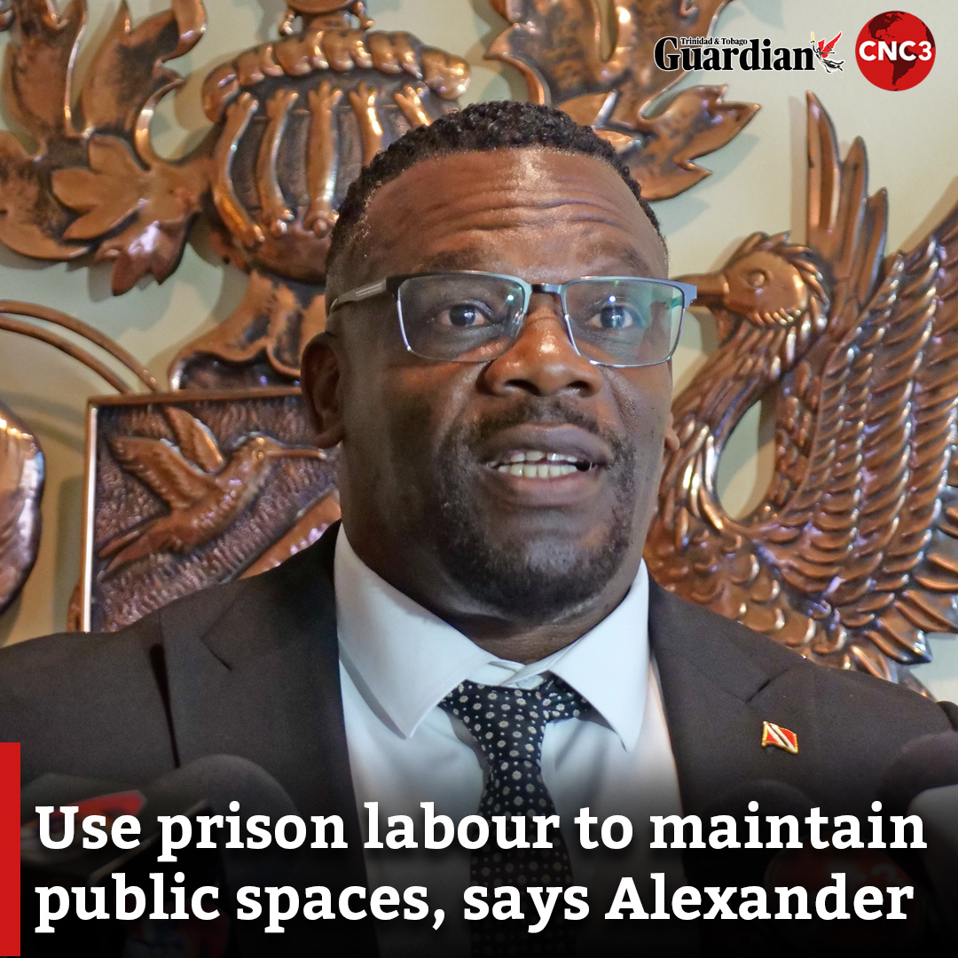 CNC3TV's tweet photo. Homeland Security Minister Roger Alexander says the Government plans to tap what he described as "the largest labour force in the nation" by deploying prison inmates sentenced to hard labour to help maintain public spaces while the replacement for CEPEP  is rolled out.

For more…  
https://t.co/PZj0QKPR4q