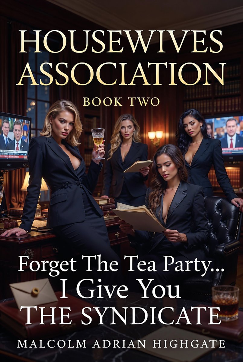 MalcomAHighgate's tweet photo. https://t.co/02zWJHAlWA

If you liked watching them dismantle their husbands in Book One…

You’re going to love watching them dismantle a presidency.

Housewives Association – Book Two   Available now.

#DarkRomance #EroticRomance #SpicyReads #NewRelease https://t.co/xocplQoHS9