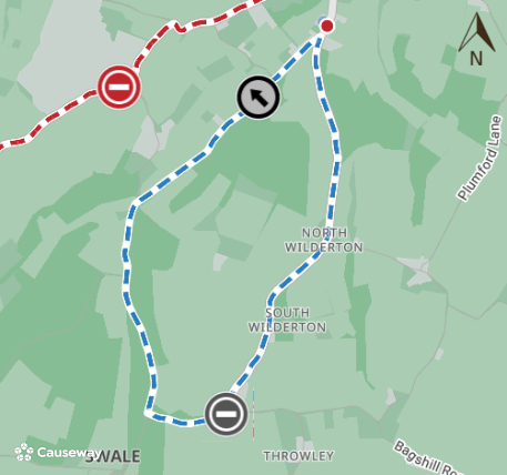 KentHighways's tweet photo. Throwley, Haywards Hill:Road closed 12th - 13th August (08:00-18:00) to allow for Openreach pole replacement works : https://t.co/OZvAbXDvoR https://t.co/SqWn3IXTxX