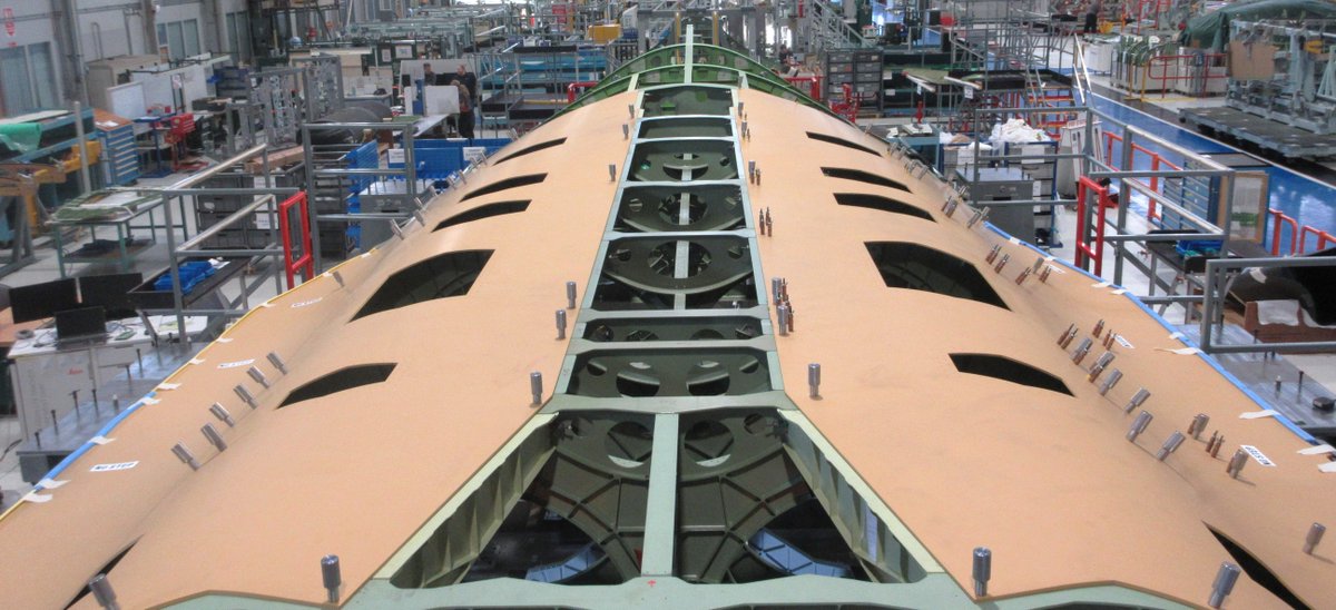 BAESystemsAir's tweet photo. ICYMI: around half of the Combat Air Demonstrator's main structure is in final assembly - the first crewed combat aircraft built in the UK in 40 years.

Read the full story: https://t.co/XzUfHNnbsA https://t.co/OOQ5Oi2E3M