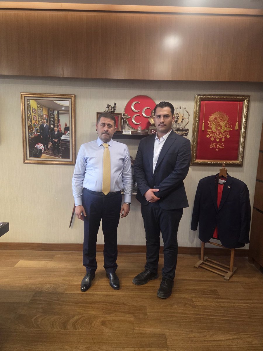 ethemsedef's tweet photo. Ömer Doğan Sarıyıldız Gazi Meclis’imizde ziyaretimize geldi. https://t.co/iTYXy8ySRr