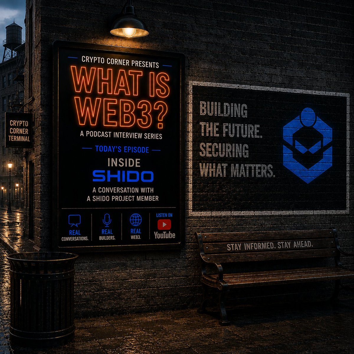 TheCC_DCG's tweet photo. $SHIDO takes the spotlight on What is Web3?

We sat down with @Rayqua_crypto from SHIDO to talk about what the team is building, the bigger vision behind the project, and what’s next.

If SHIDO is on your radar, this is your chance to hear directly from someone inside the project.

Full episode dropping tomorrow.

@ShidoNetwork