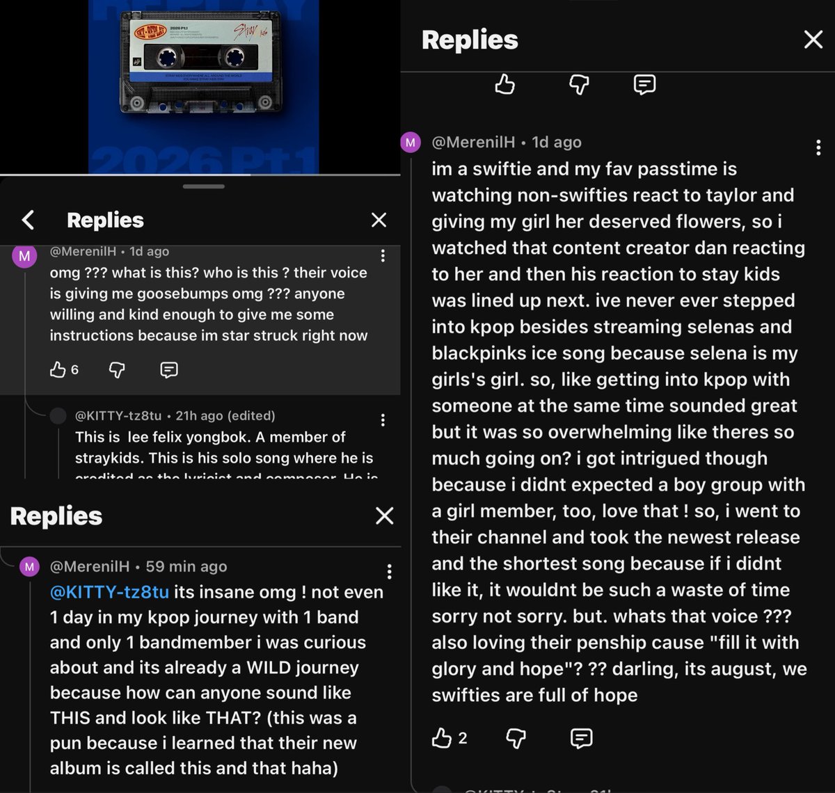 Luvbokie_'s tweet photo. “1 band and only 1 band member I was curious about, and it’s already a WILD journey. How can anyone sound like THIS and look like THAT?”

The Felix Effect, as always https://t.co/8TOqNiUqlD