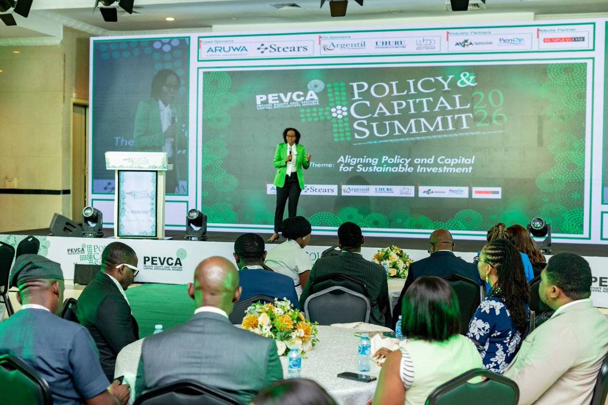 PEVCANG's tweet photo. 150+ leaders convened at the PEVCA Policy &amp; Capital Summit 2026 to tackle one question: how do we unlock domestic institutional capital at scale?

The room showed up. Now the work begins.

#PEVCASummit2026 #PrivateCapital #Nigeria https://t.co/P1TAv9Rz6I