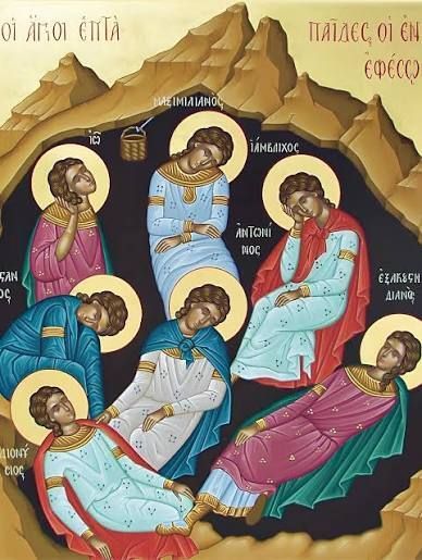 orthodoxcalco's tweet photo. The Seven Youths of Ephesus slept for centuries, becoming a living witness to the promise of the Resurrection.
In Christ, death is never the final word.
#SevenYouthsOfEphesus #OrthodoxFaith #OrthodoxCalendar #SaintOfTheDay https://t.co/Lx3visPRL1