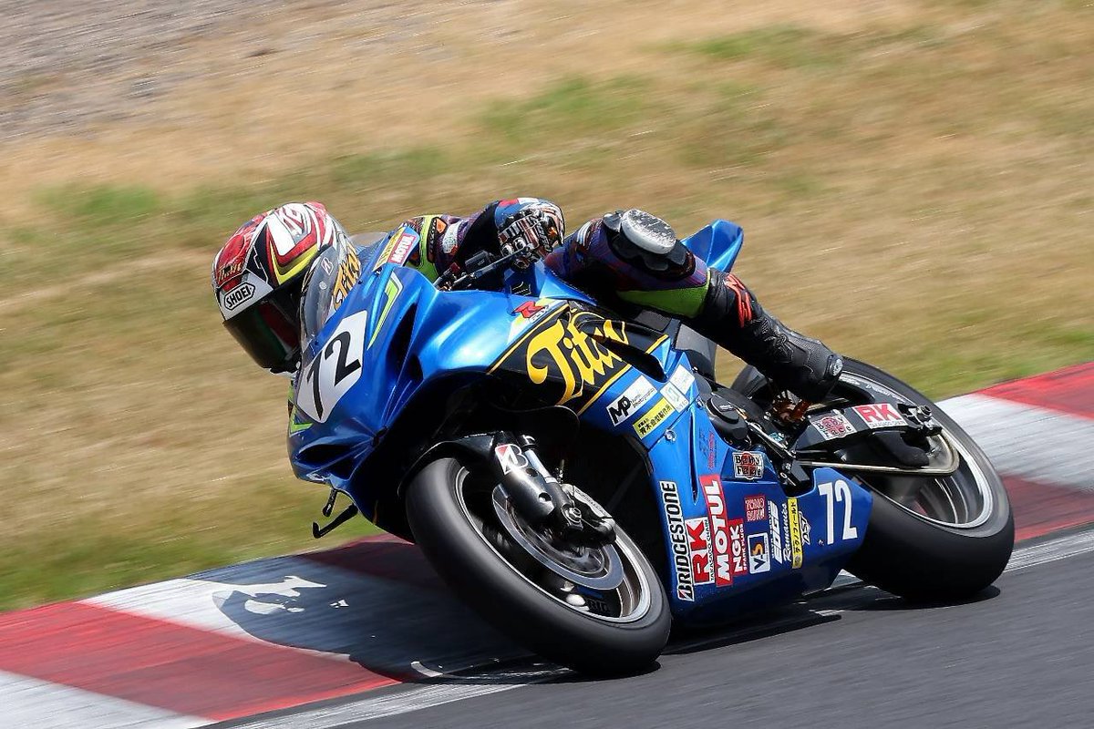 Higemet0100's tweet photo. 鈴鹿サンデーロードレース第3戦
NAT ST600
決勝　5位

決勝は先頭に付いていこうとプッシュしましたが、自分がバイクをコントロール出来る限界を超え、順位を落としてしまいました。
最終戦迄に少し時間があるので、自分のレベルを上げていけるよう頑張ります！ https://t.co/CprlidOUmS